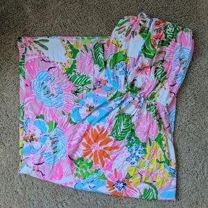 Lilly Pulitzer for Target Strapless Floral Maxi